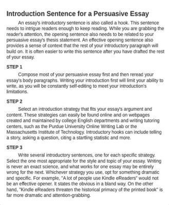 how to start a persuasive essay examples: exploring the art of crafting compelling introductions