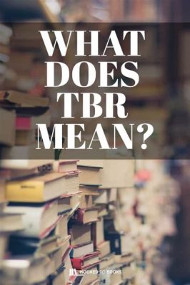 what is tbr in books