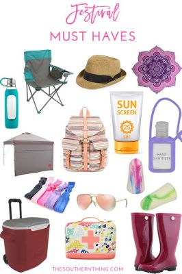 what to bring to a music festival